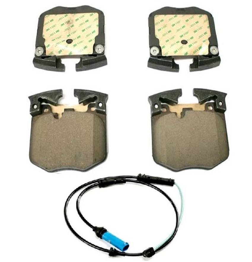 BMW Disc Brake Pad Set - Front (w/ Sensor)